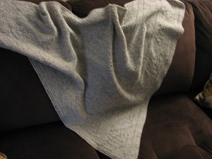 knitted shawl by patti hoendermis