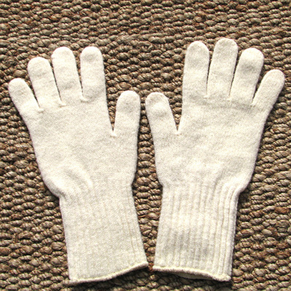 jersey glove white