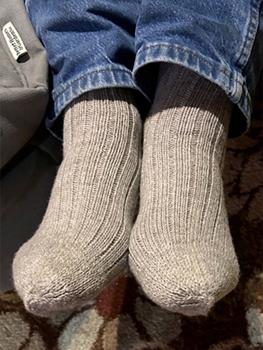 worsted crew socks by ann renee