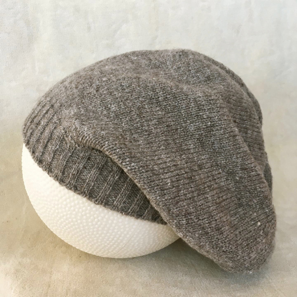 jersey slouch hat medium gray