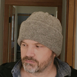 2-layer jersey cuff cap medium gray