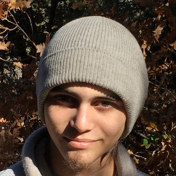 1x1 rib cuff cap light gray