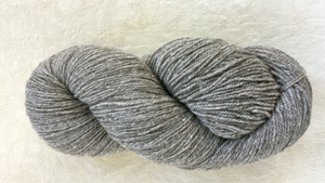woolen-spun fingering medium gray