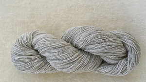 woolen-spun lace light gray