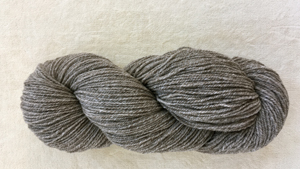 woolen-spun lace medium gray