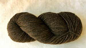Woolen spun sport dark brown