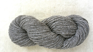 woolen-spun worsted aran weight medium gray 30%