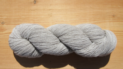 worsted-spun lace medium gray 5460 ypp yarn
