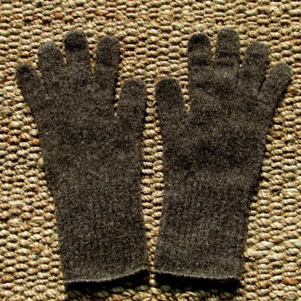 jersey glove dark gray